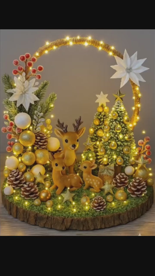 Le Bois de Noël / Décoration de Noël sur Bois